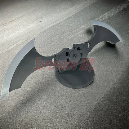 MAGNETIC Folding Bat Thingy Cosplay Prop - opens and locks with just a flick of the wrist! - Superhero DIY