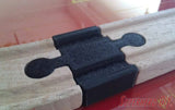 Male to Male Train Track Connector Piece compatible with Brio or Thomas Wooden Train Track | 3D-printed enhancement for Wooden Train Set - Superhero DIY