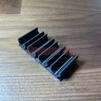 Marker Holder for Sharpie ULTRA FINE Permanent Markers | Side Mount 4 or 8 Ultra FINE Sharpie pens | Simple marker organizer - Superhero DIY