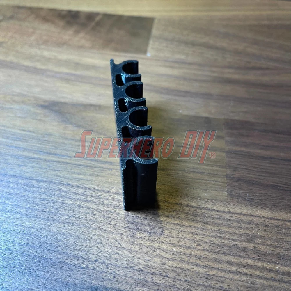 Marker Holder for Sharpie ULTRA FINE Permanent Markers | Side Mount 4 or 8 Ultra FINE Sharpie pens | Simple marker organizer - Superhero DIY