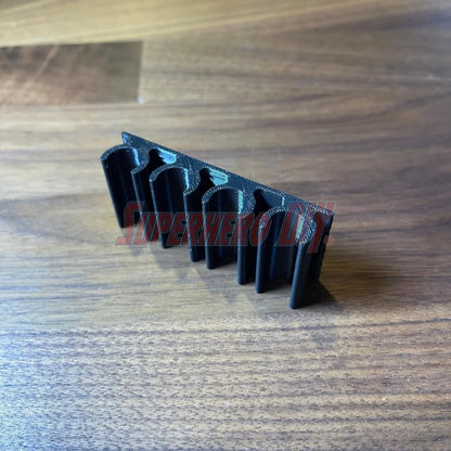 Marker Holder for Sharpie ULTRA FINE Permanent Markers | Side Mount 4 or 8 Ultra FINE Sharpie pens | Simple marker organizer - Superhero DIY