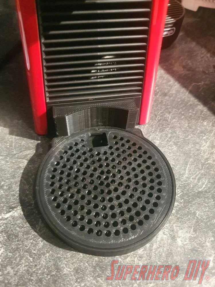 Mini Mug Drip Tray for Nespresso Essenza by DeLonghi Coffee Maker | Fits Delonghi version of Essenza Mini - Superhero DIY