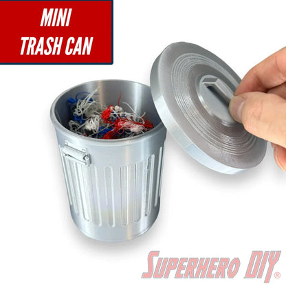Check out the Mini Trashcan - a Simple Desktop Trash Can, Desk Organizer or Candy Holder, or gag gift! from Superhero DIY! The perfect solution for only $8.09