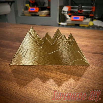 Check out the Mountain Range Napkin Holder from Superhero DIY! The perfect solution for only $8.90