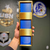 US Navy warrant officer rank insignia for wall mounting