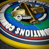 NMCPAC EAD insignia wall display with a flat back ready for wall mounting