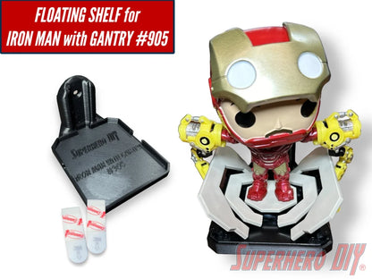 Out of Box Wall Mount for Iron Man with Gantry #905 Funko Pop - Superhero DIY