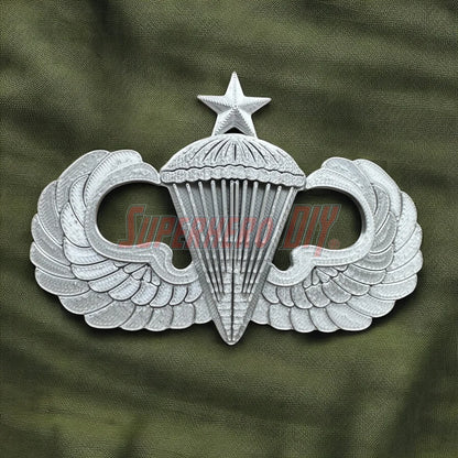 Parachutist Badge Jump Wings Airborne 3D-Printed Military