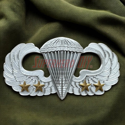 Parachutist Badge Jump Wings Airborne 3D-Printed Military