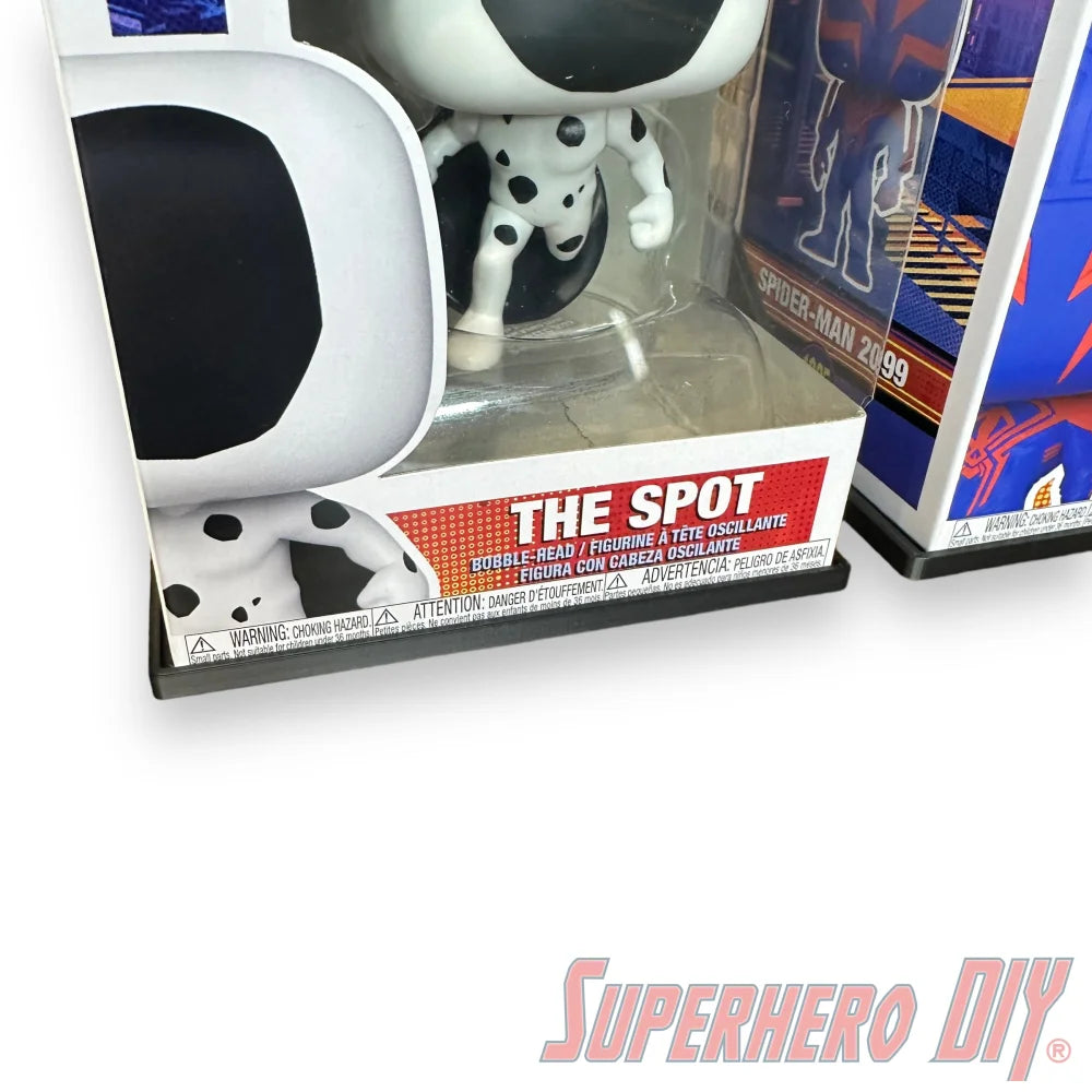 Funko Pop Box Floating Shelf Wall Mount with Command Strips | Fits Soft Cases or Funko Pop Box only - Superhero DIY