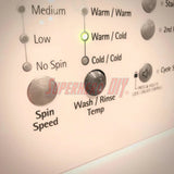 Replacement Button Cap for Kenmore Washer / Dryer - Superhero DIY