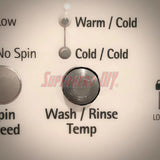 Replacement Button Cap for Kenmore Washer / Dryer - Superhero DIY