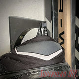 Shin Guards Knee Pads Wall Mount (2-PACK) | Hockey Gear Storage Solution - Superhero DIY