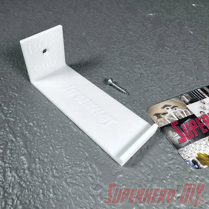 Simple Pop Box Wall Mount Simple Figure Display Shelf for Funko Pop Box | Includes Command strips or screws! - Superhero DIY