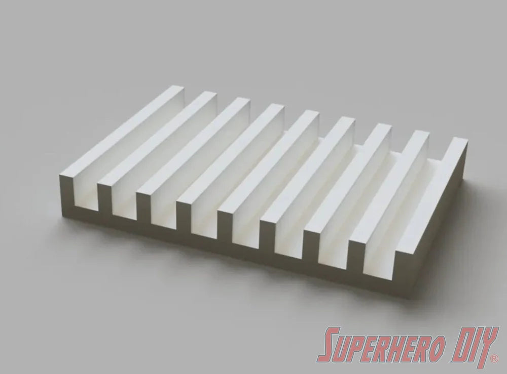 Check out the Simple Rails Bar Soap Dish | Bar Soap Holder with simple bars design | Available in multiple colors from Superhero DIY! The perfect solution for only $6.29