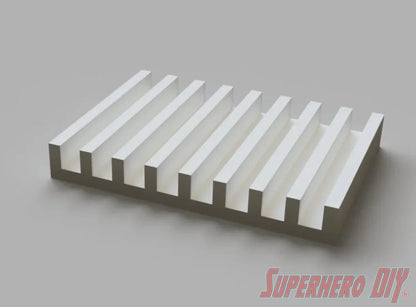 Check out the Simple Rails Bar Soap Dish | Bar Soap Holder with simple bars design | Available in multiple colors from Superhero DIY! The perfect solution for only $6.29