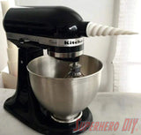 Spinning Unicorn Horn Attachment for KitchenAid Stand Mixer | SPINS when mixer runs! - Superhero DIY