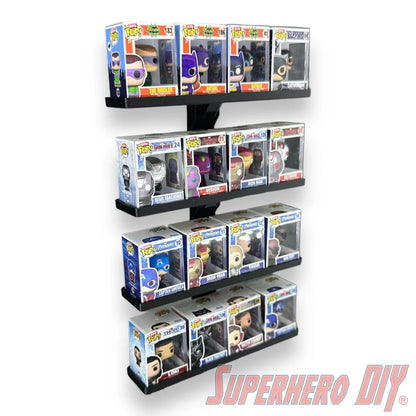 STACKABLE Floating Shelf for Bitty Pop Box Sets - Superhero DIY