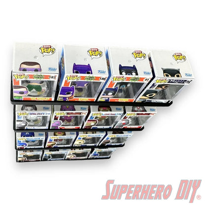 STACKABLE Floating Shelf for Bitty Pop Box Sets - Superhero DIY