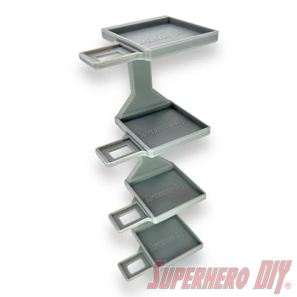 STACKABLE Floating Shelf for Bitty Pop Towns - Superhero DIY