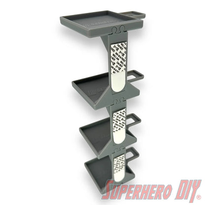 STACKABLE Floating Shelf for Bitty Pop Towns - Superhero DIY