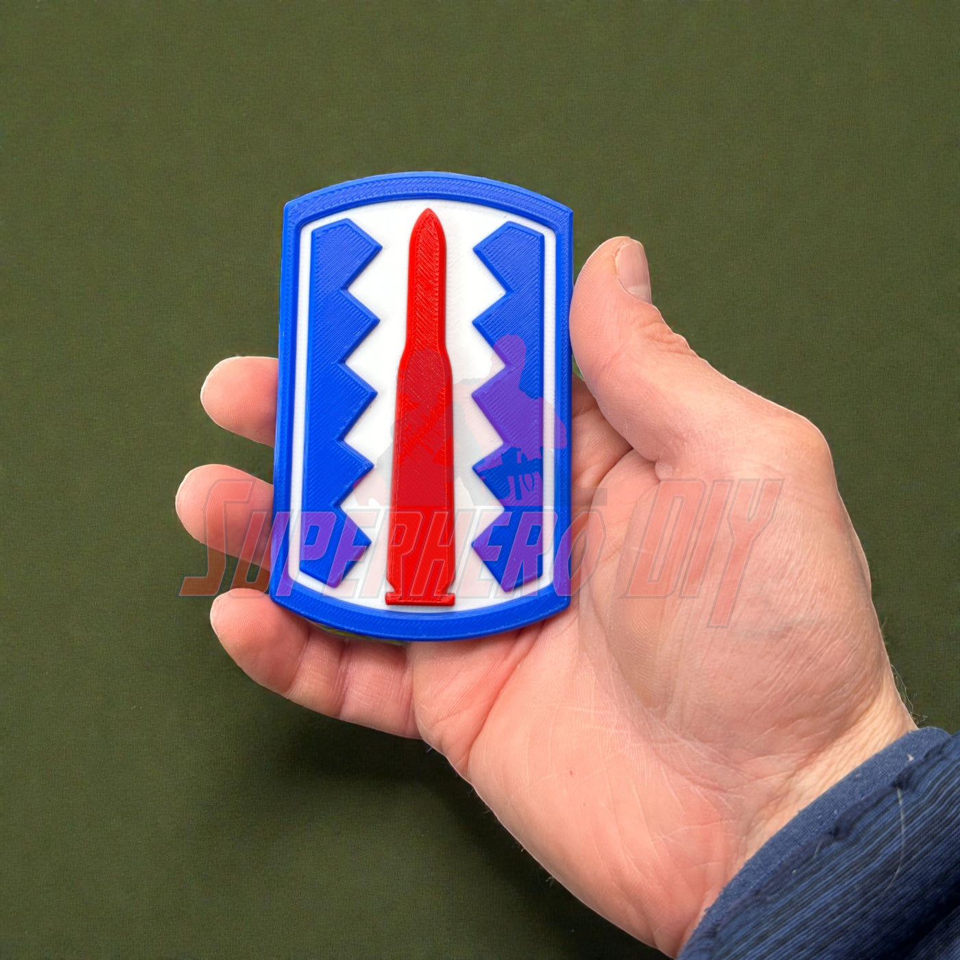 197th Infantry Brigade Display Insignia | Multiple sizes - Superhero DIY