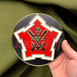 2nd Engineer Battalion Display Insignia | Multiple sizes - Superhero DIY for wall or shadowbox display