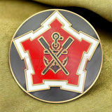 2nd Engineer Battalion Display Insignia | Multiple sizes - Superhero DIY for wall or shadowbox display