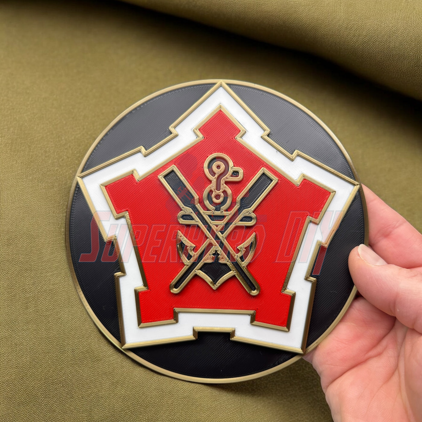 2nd Engineer Battalion Display Insignia | Multiple sizes - Superhero DIY for wall or shadowbox display
