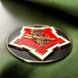 2nd Engineer Battalion Display Insignia | Multiple sizes - Superhero DIY for wall or shadowbox display