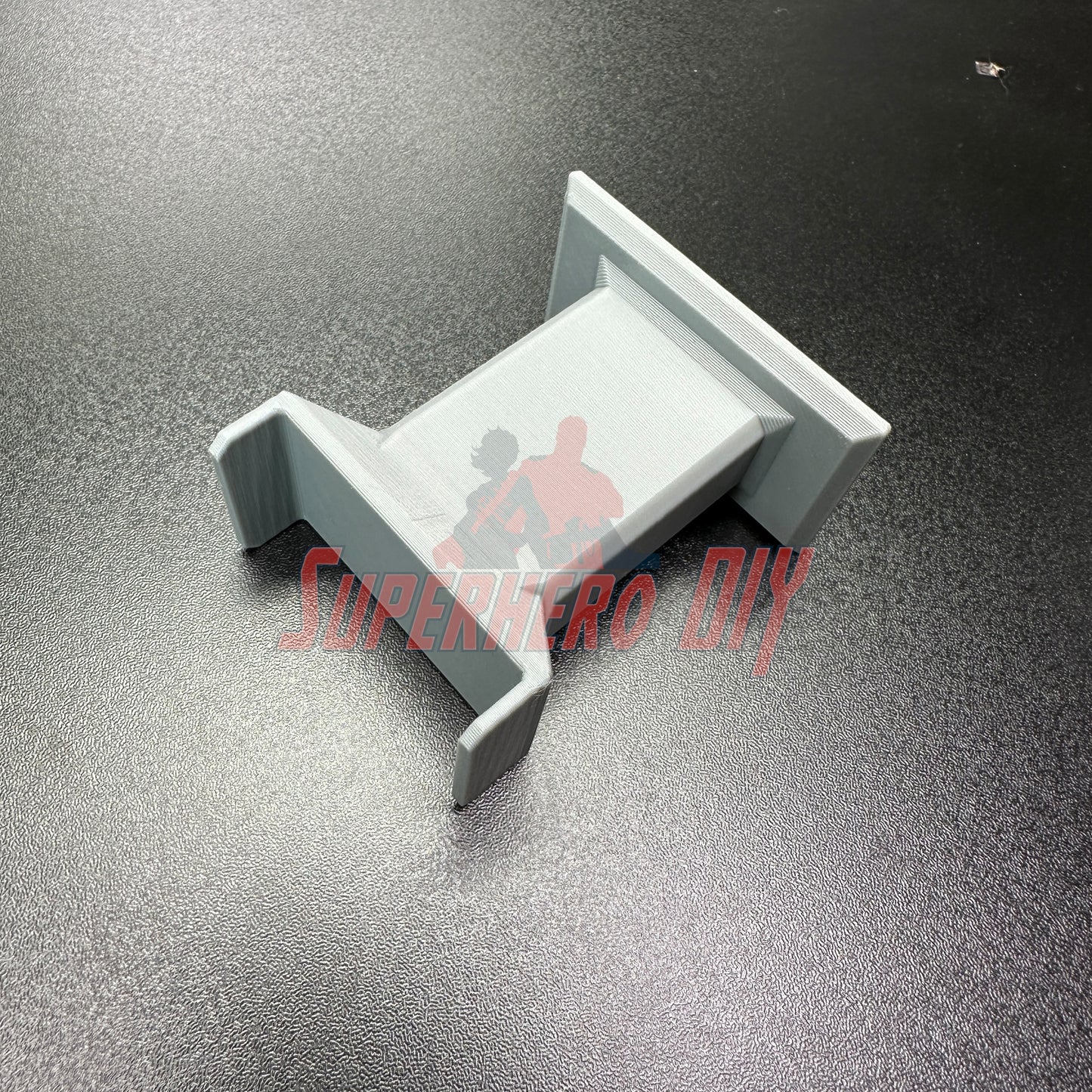 3D-printed toy train track support riser for wooden train sets