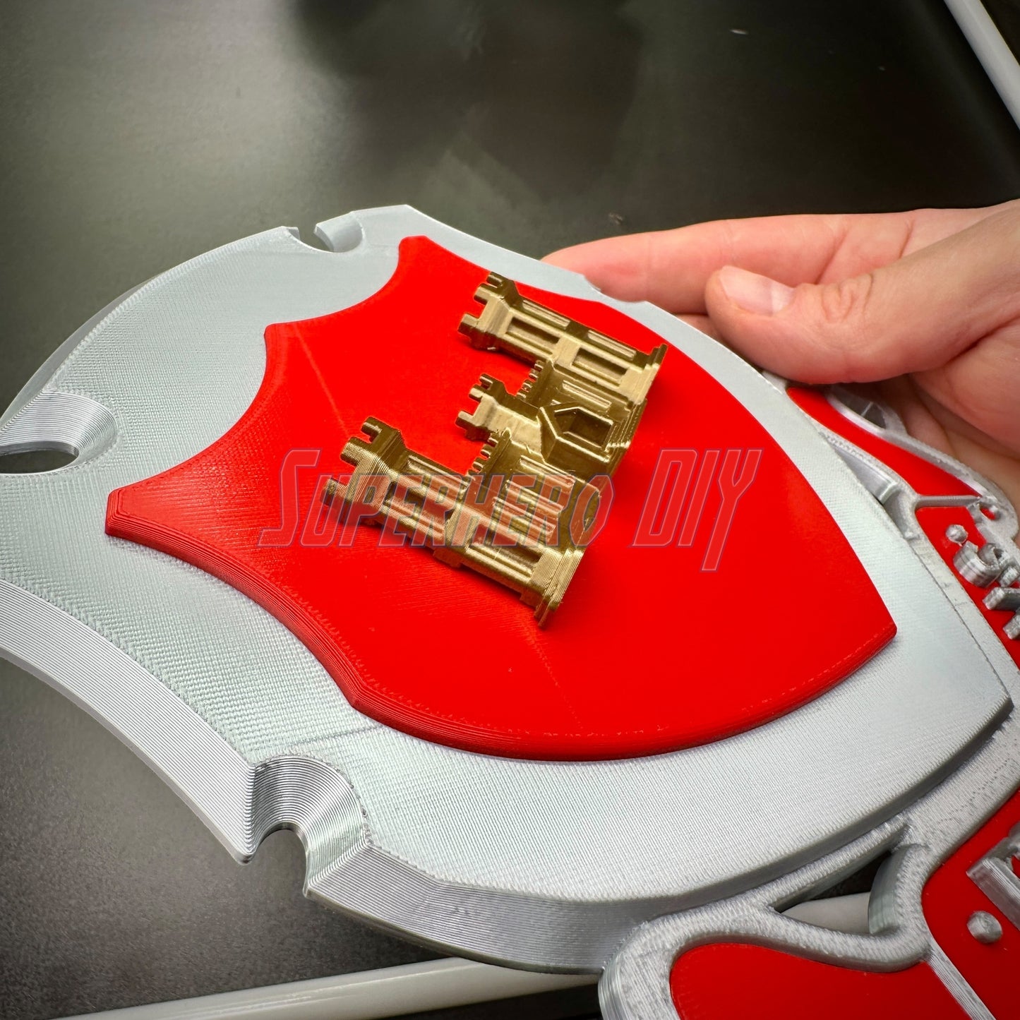 Engineer Regimental Crest – Multiple Sizes Available for Shadow Box or Wall Display with 3D army insignia.