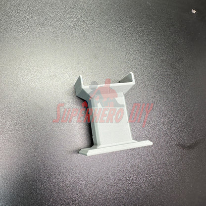 3D-printed toy train track support riser for BRIO, Imaginarium, Thomas Wooden tracks, 1" to 5" heights, enhances train set bridges.