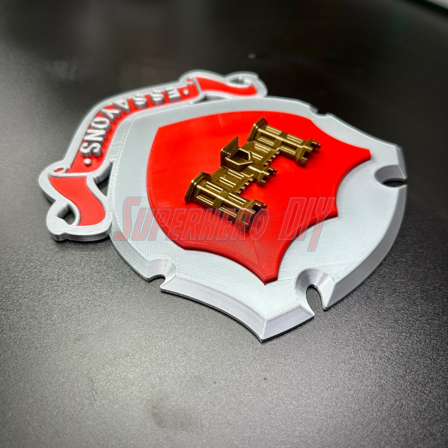 Engineer Regimental Crest – Multiple Sizes Available for Shadow Box or Wall Display on a decorative shield.