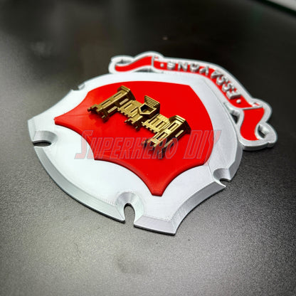Engineer Regimental Crest –  Multiple Sizes Available for Shadow Box or Wall Display showcased in bold 3D design.