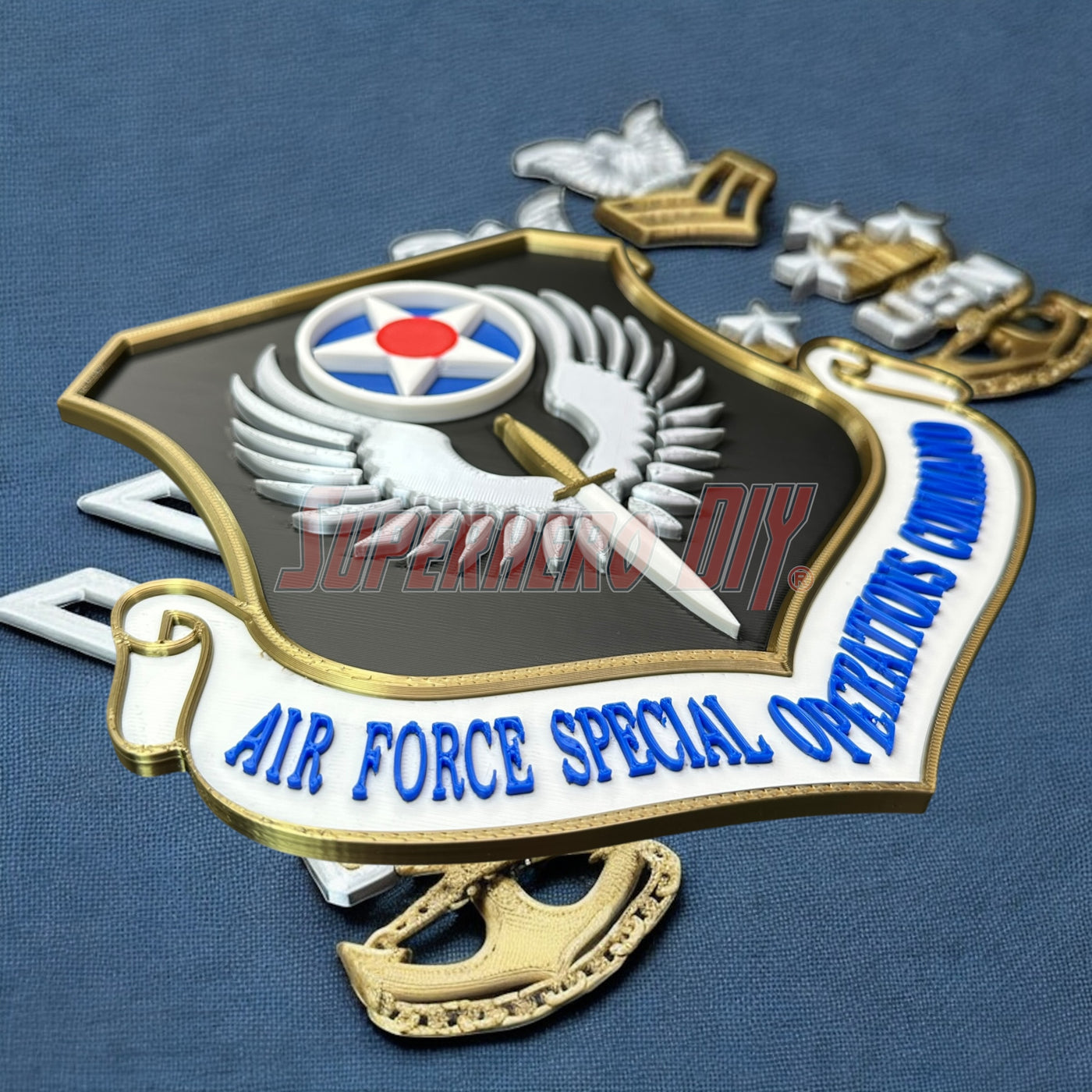 Air Force Special Operations Command AFSOC Display Insignia | Multiple sizes