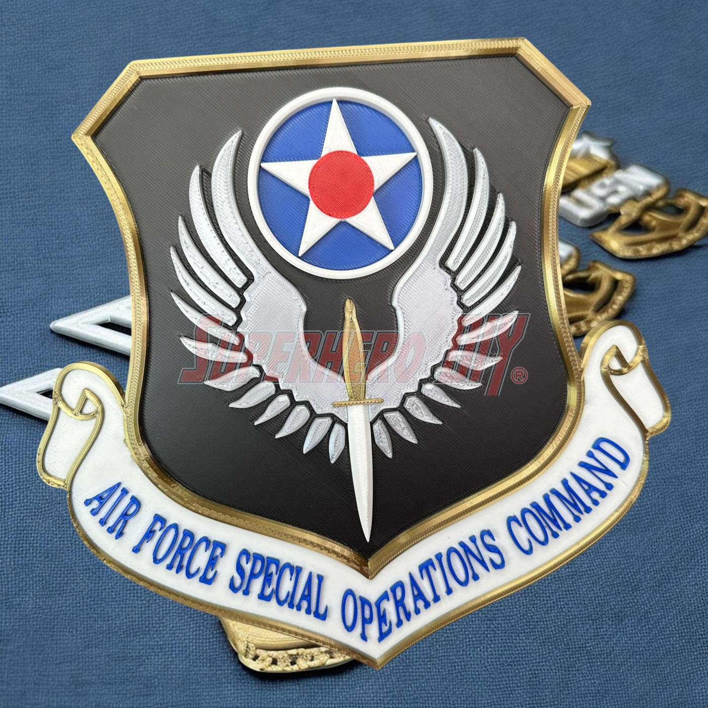 Air Force Special Operations Command AFSOC Display Insignia | Multiple sizes