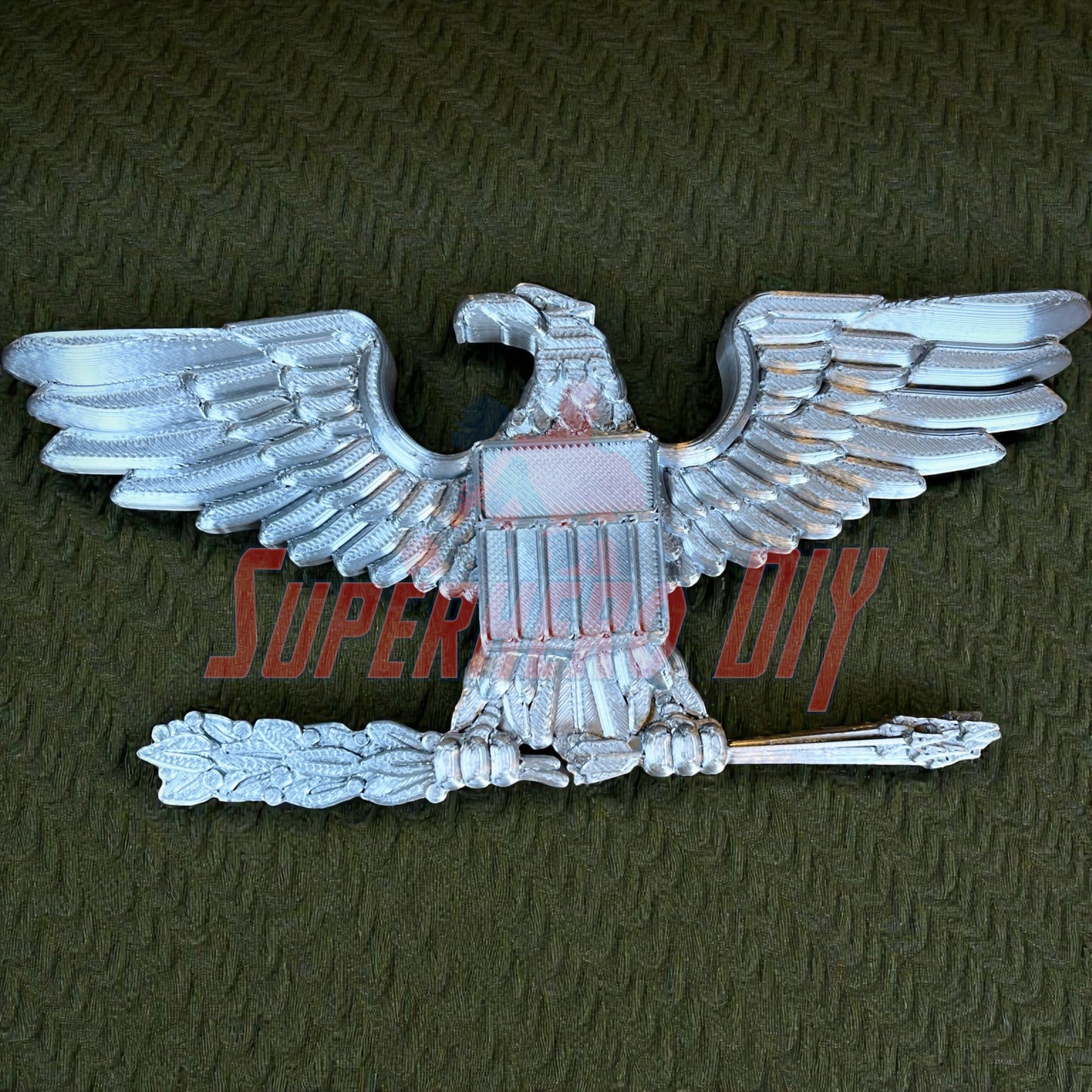 Colonel Captain rank insignia O-6, detailed military replica for collectors and uniforms, multiple sizes available