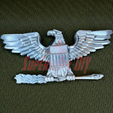 Colonel Captain rank insignia O-6, detailed military replica for collectors and uniforms, multiple sizes available