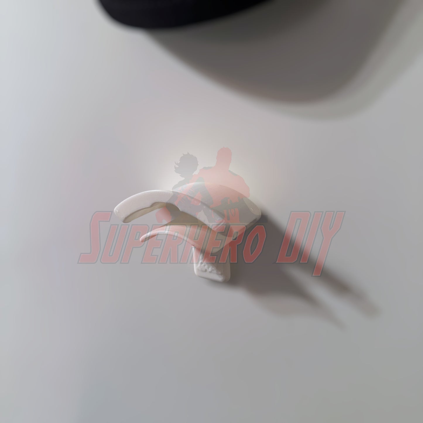 Wall-mounted hook for hat display wall mount system