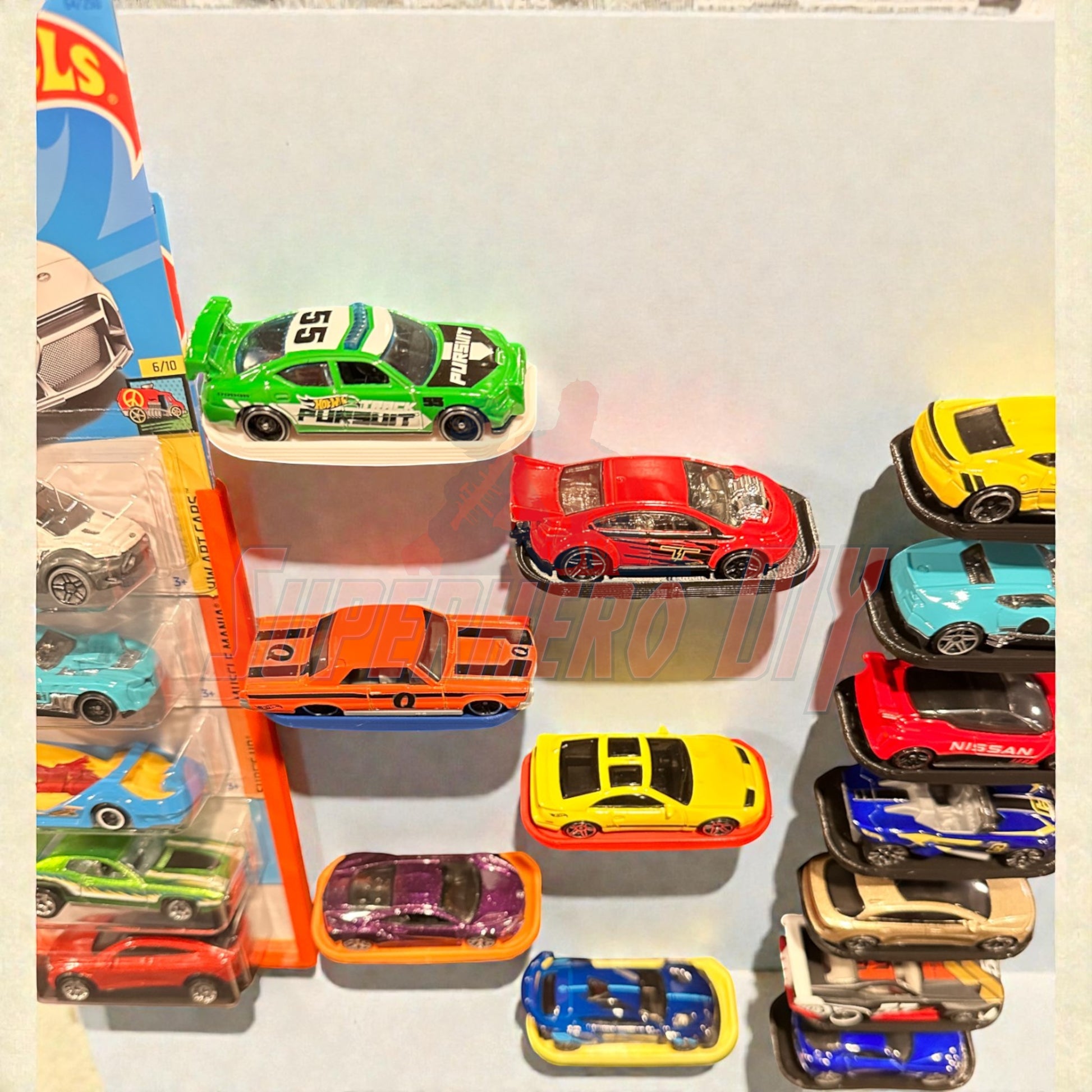 Display Shelf for Hot Wheels