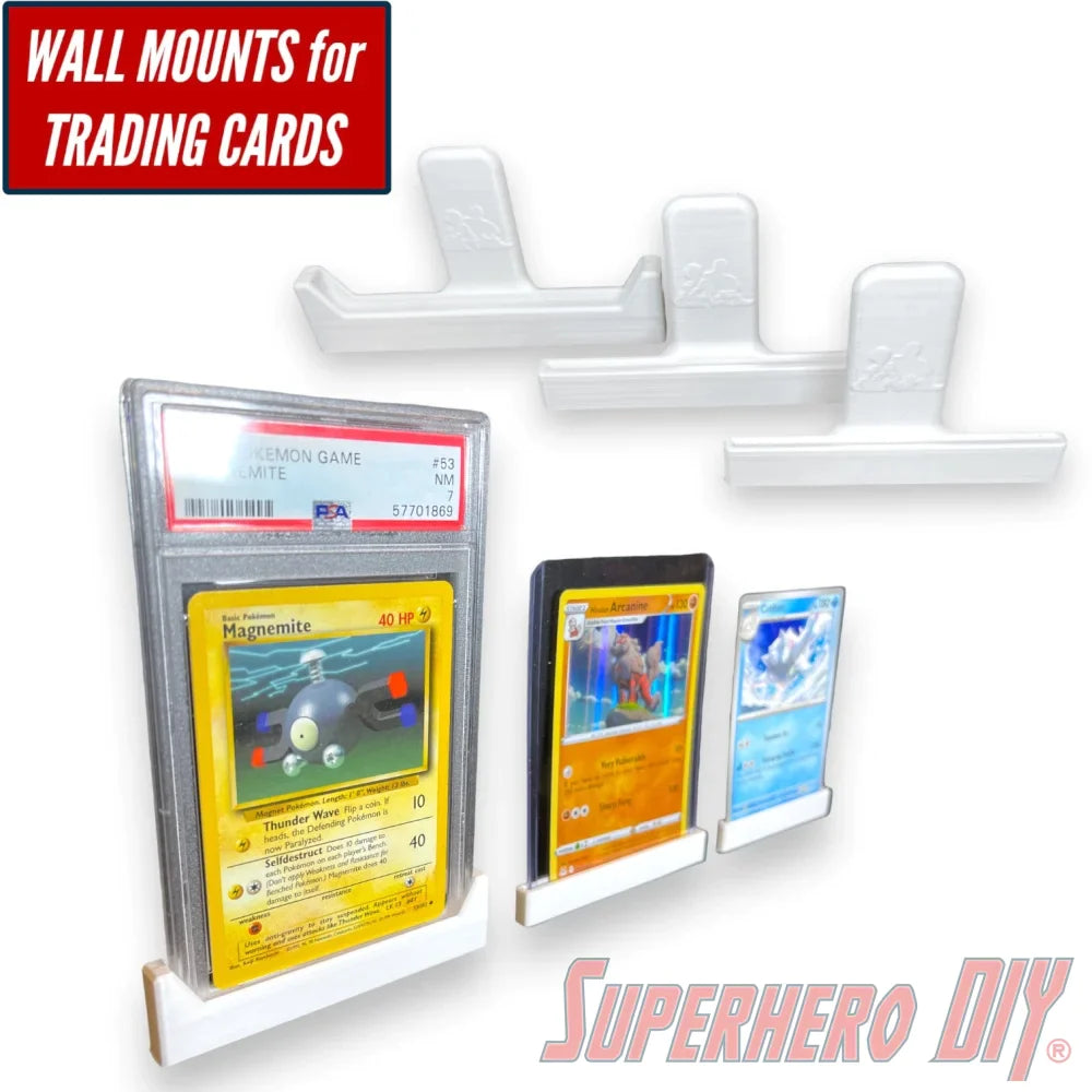Trading Card Wall Mounts | Display your Trading Cards with ease, fits PSA graded, CGC graded or BGS slabs