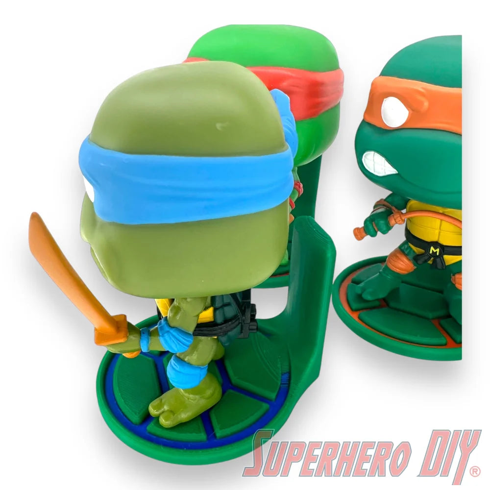 Turtle Shellf - Display Shelf for Ninja Turtles Funko Pops & Collectibles - Superhero DIY