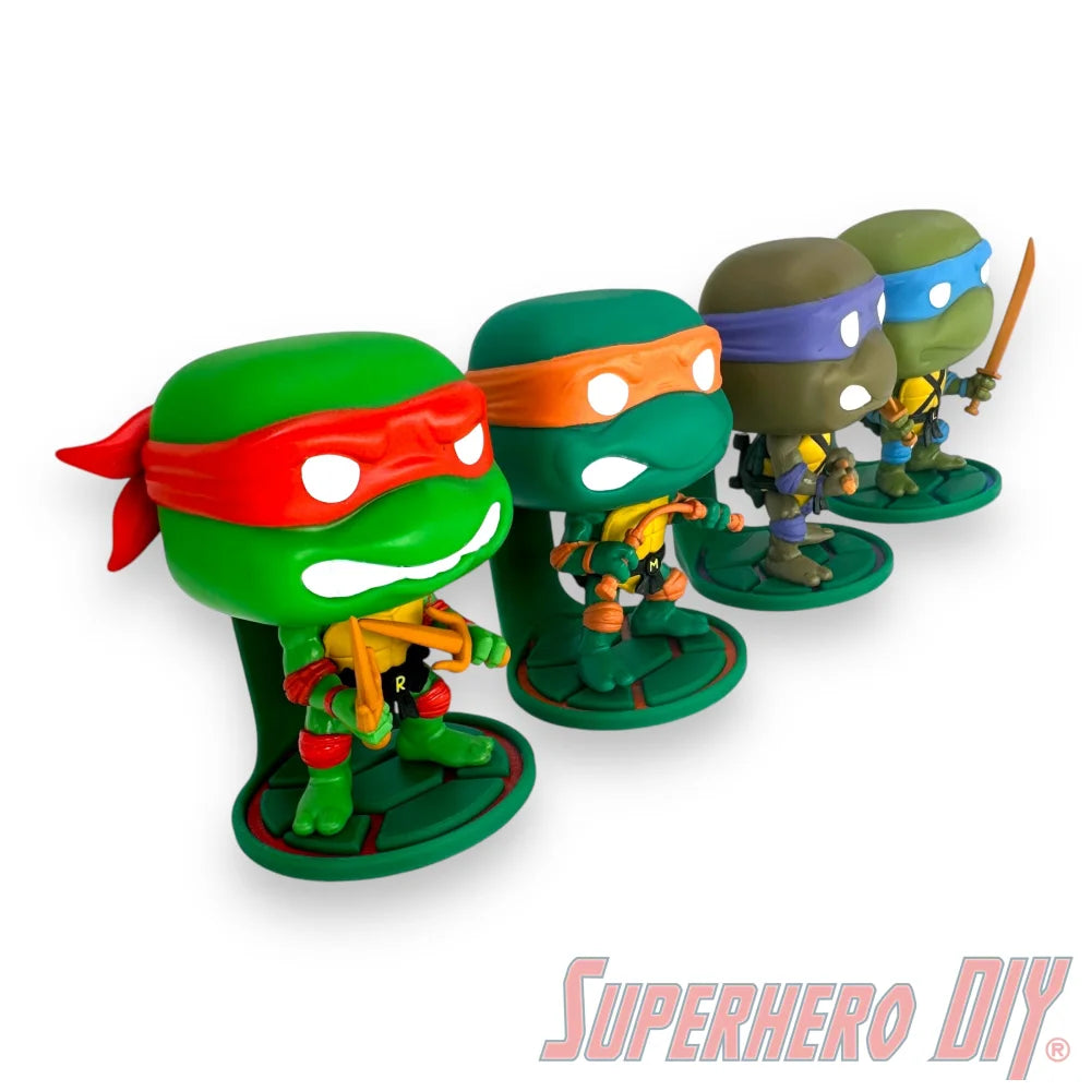 Turtle Shellf - Display Shelf for Ninja Turtles Funko Pops & Collectibles - Superhero DIY