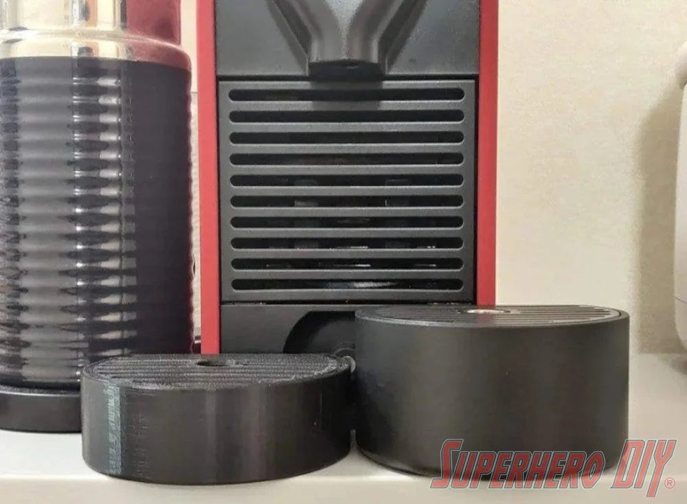 Check out the U Mug Drip Tray for Nespresso U from Superhero DIY! The perfect solution for only $6.29