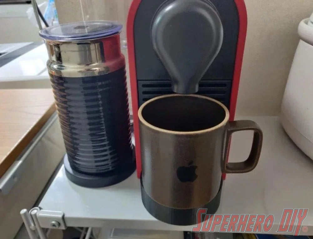 Check out the U Mug Drip Tray for Nespresso U from Superhero DIY! The perfect solution for only $6.29