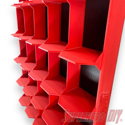 Upright Wall Display for Funko Advent Calendar - Display up to 24 Pocket Pops or Doorables! - Superhero DIY