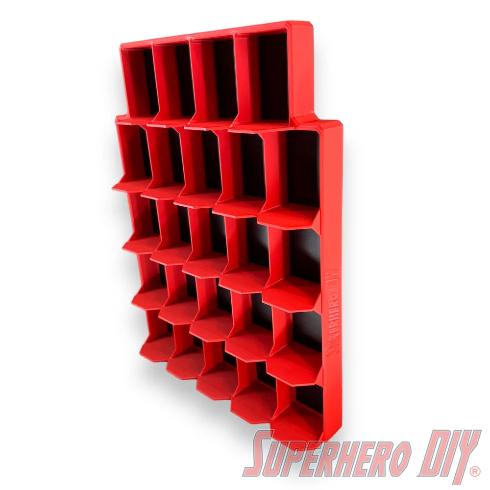Upright Wall Display for Funko Advent Calendar - Display up to 24 Pocket Pops or Doorables! - Superhero DIY