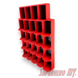 Upright Wall Display for Funko Advent Calendar - Display up to 24 Pocket Pops or Doorables! - Superhero DIY