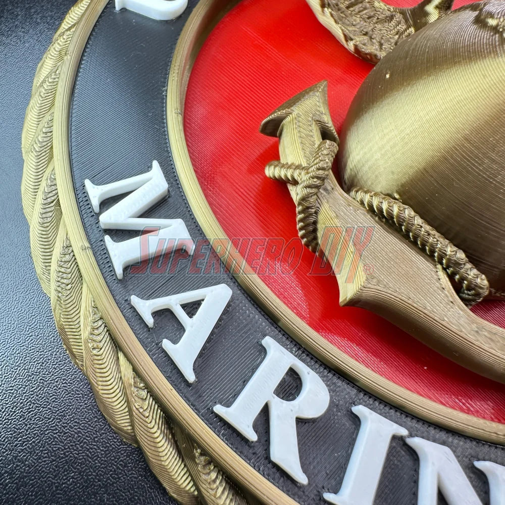 USMC Seal with EGA | Multiple sizes | US Marine Corps Eagle Globe & Anchor Military